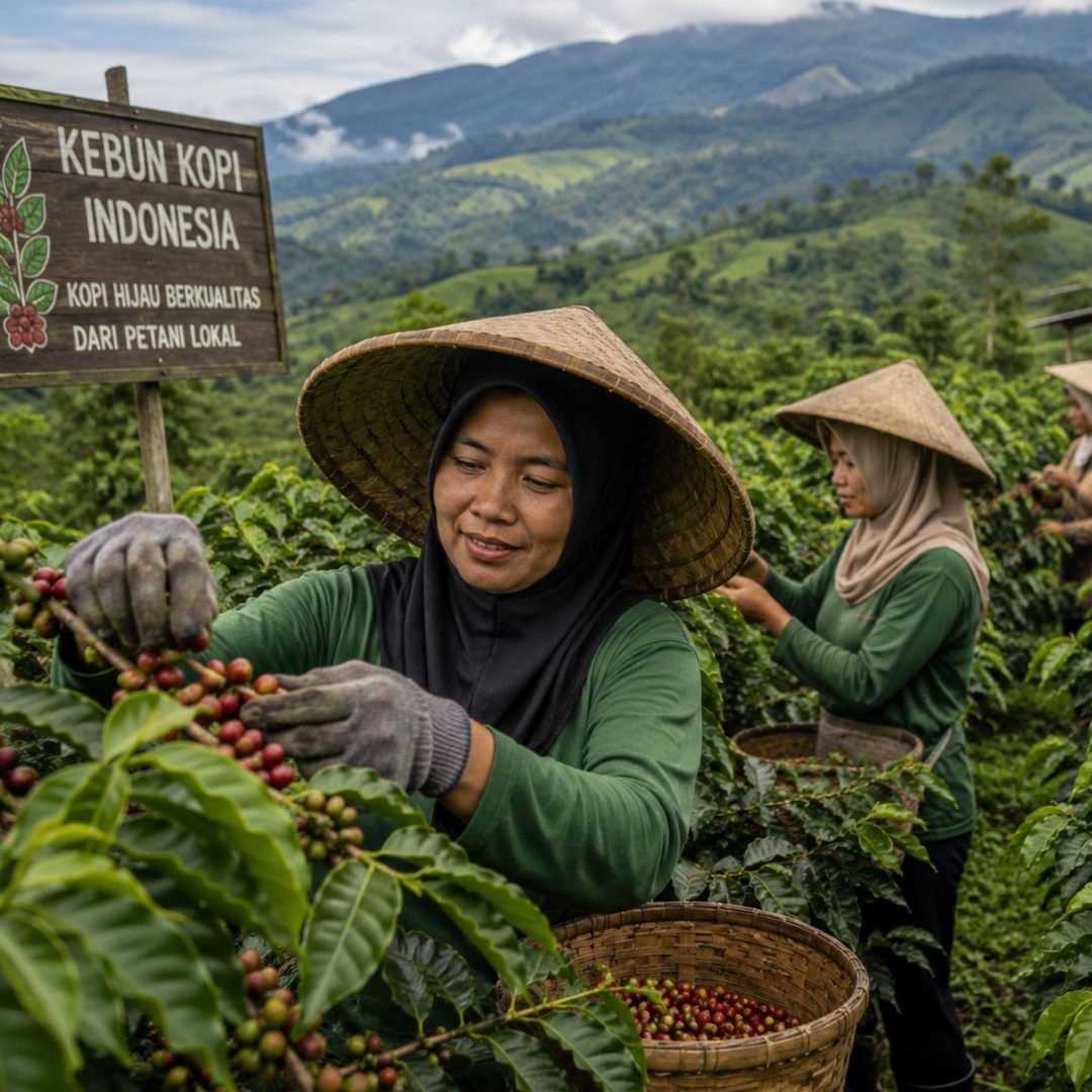 green beans coffee farm